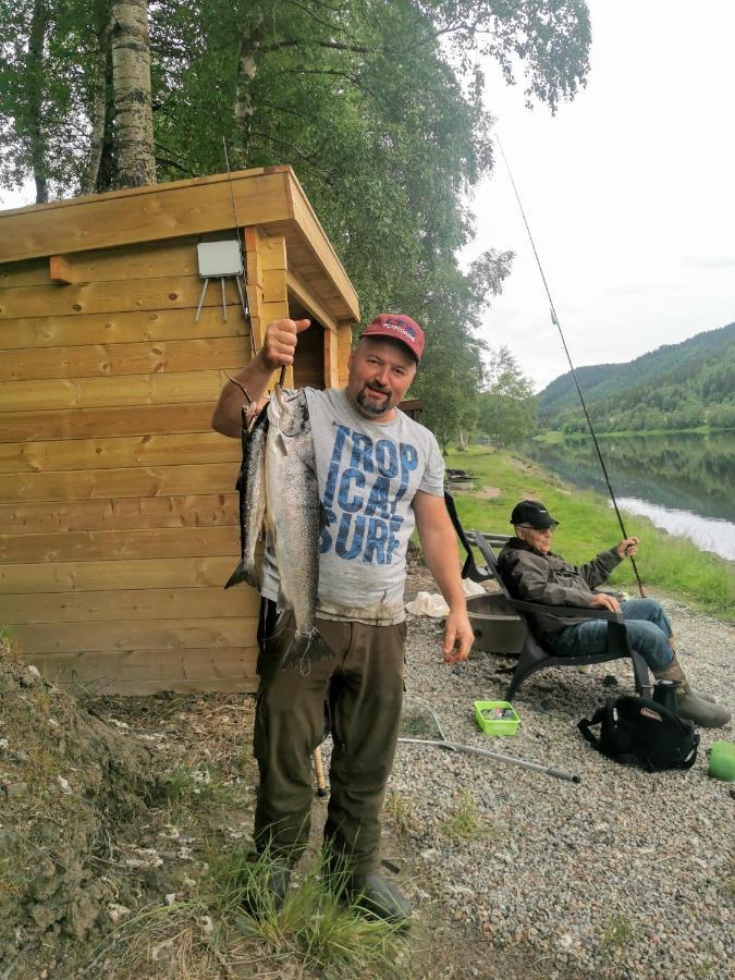 Holmset Camping And Fishing Namdalseid Buitenkant foto