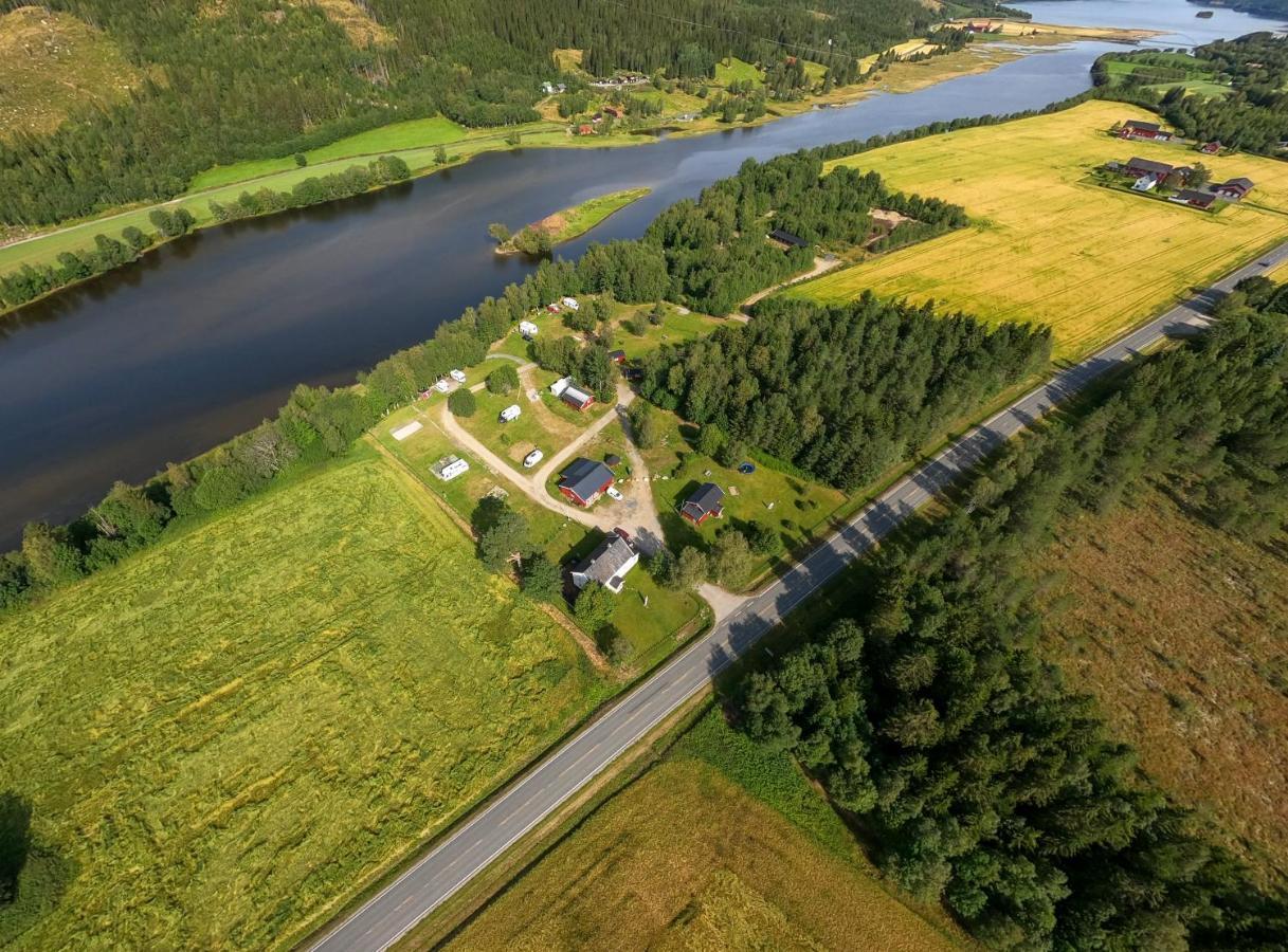 Holmset Camping And Fishing Namdalseid Buitenkant foto