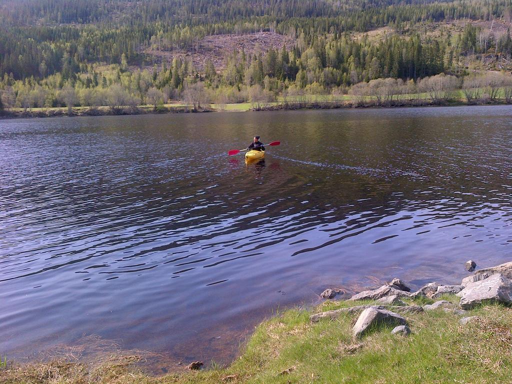 Holmset Camping And Fishing Namdalseid Buitenkant foto