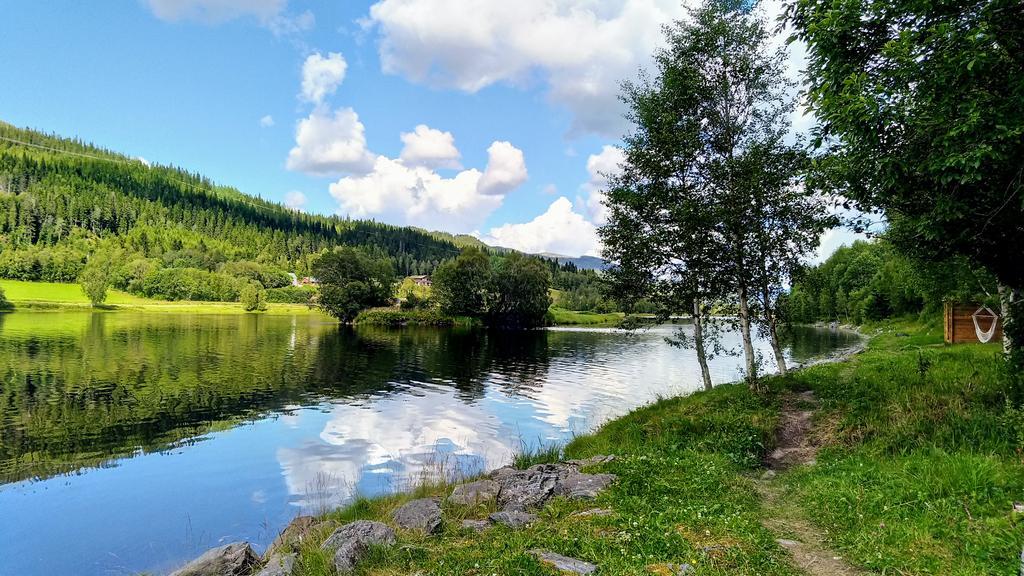 Holmset Camping And Fishing Namdalseid Buitenkant foto